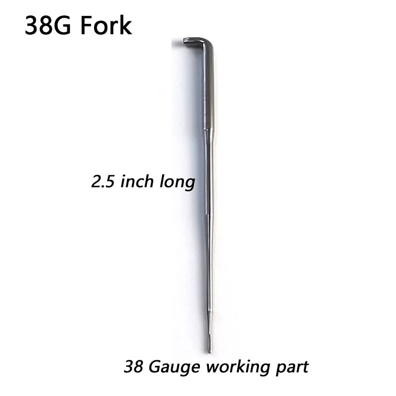 Fork Needle, Forked Felting Needle for Baby Reborn Hair Implant and Reborn Doll Mohair Rooting 