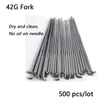 42G Fork Needle, Forked Felting Needle for Baby Reborn Hair Implant 500pcs/box