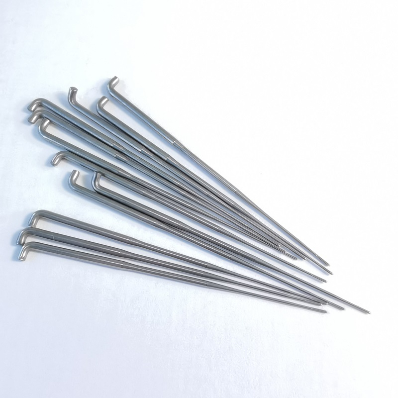 15X17X25X38X63.5 VG1000 Structuring Fork Needle for Velour Felt 