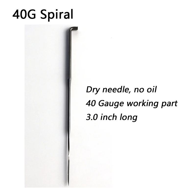 Spiral Needle, Triangle Twisted Felting Needle with Twisted Working Part for Hand Felting