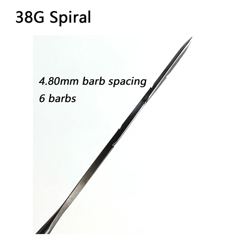 Spiral Needle, Twisted Needle Working Part Equivalent to Clover Needle 500pcs/box