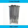 46G Crown Needle, Triangle Felting Needle for Reborn Baby Hair Rooting 500pcs/box