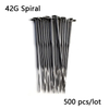 Spiral Needle, Twisted Needle Working Part Equivalent to Clover Needle 500pcs/box