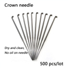 Crown Needle, Triangular Crown Felting Needle for Mohair Rooting Reborn on Doll Head