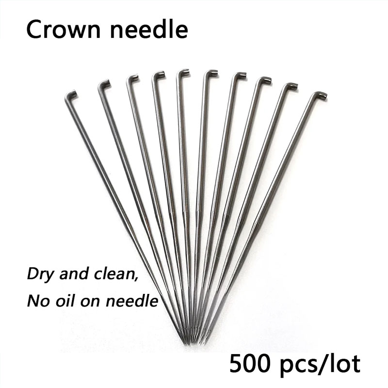 Crown Needle, Triangular Crown Felting Needle for Mohair Rooting Reborn on Doll Head