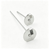 Stainless Steel Round Base Lacing Anchor