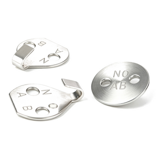 Stainless Steel 2-hole Lacing Hook
